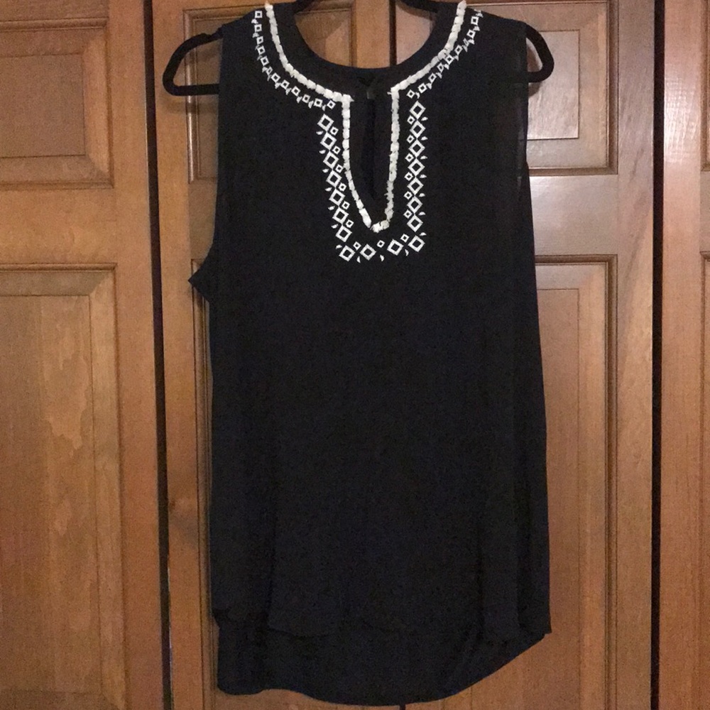 Loft Black Detailed Shell